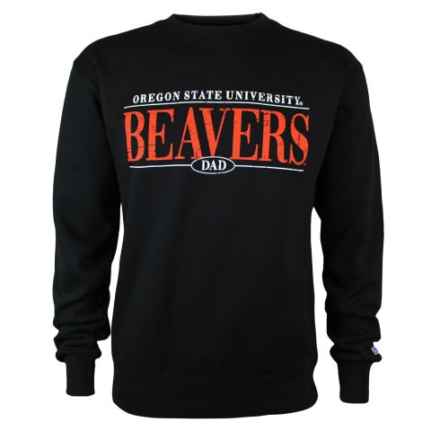 Men’s Black Beavers Dad Crew