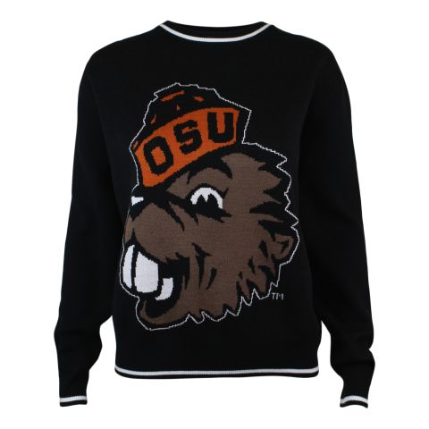 Women's Black Sweater with Benny