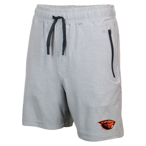 Men's Light Grey Beaver Running Shorts