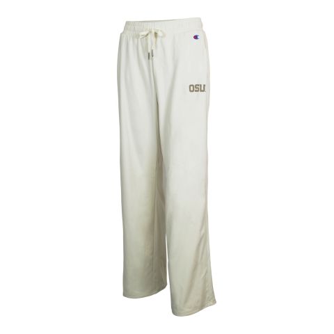 Women's Ivory Wide Leg OSU Lounge Pants