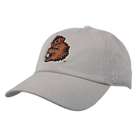 Light Grey Clean Up Cap with Benny