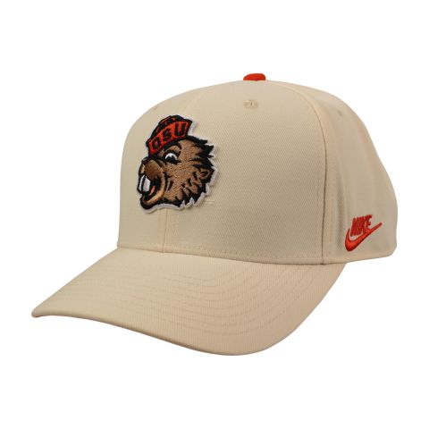Nike Ivory Structured Snapback Cap with Benny