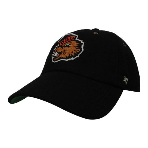 Black Benny Structured Adjustable Hat