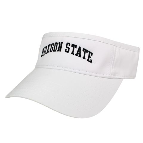 White Oregon State Visor