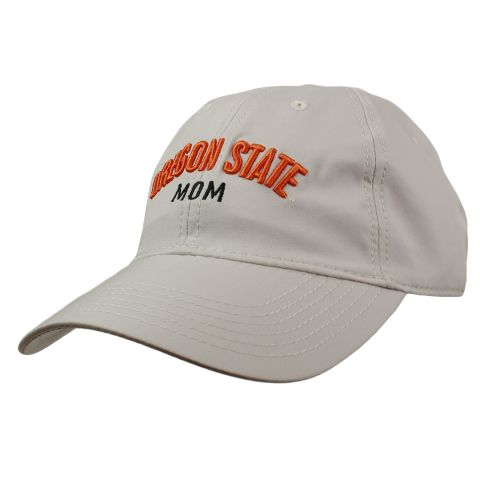 Beige Oregon State Mom Hat