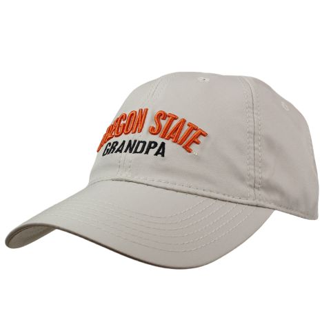 Beige Oregon State Grandpa Hat