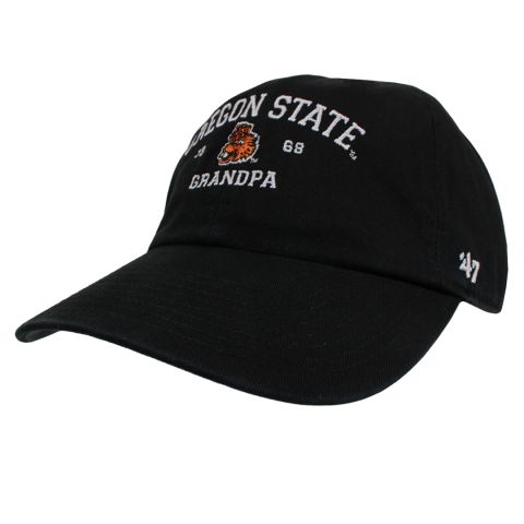 Black Oregon State Grandpa Hat with Benny