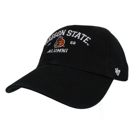 Black Oregon State Alumni Hat with Benny