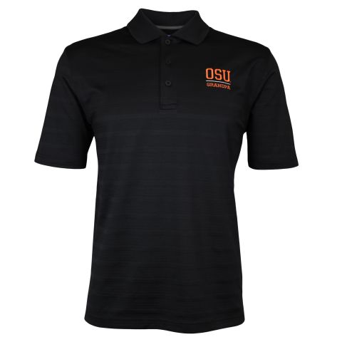 Men's Champion Black OSU Grandpa Polo