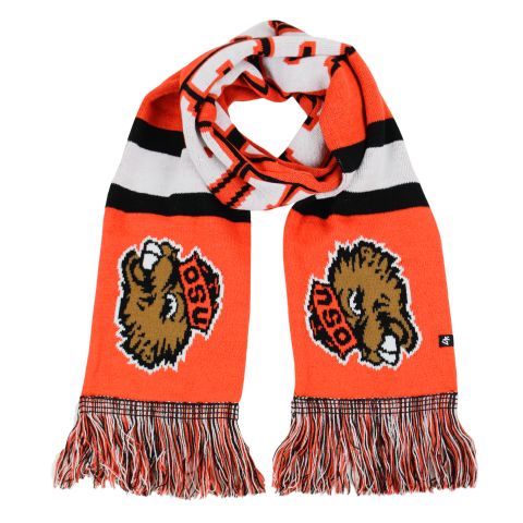 Orange Scarf with Benny and Beavers