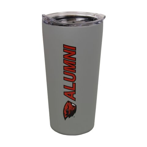 Grey Alumni Tumbler with Beaver