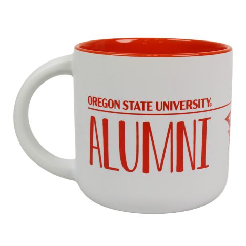 White Oregon State Alumni Mug