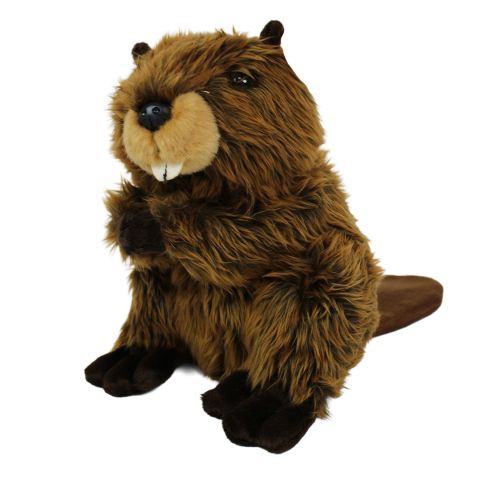 Brown Miyoni Beaver Plush