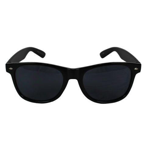 Black Campus Shades with Repeating Beaver