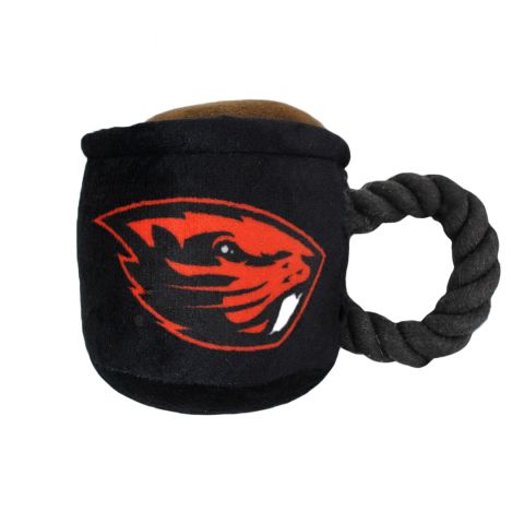 Beaver Coffee Mug Stuffed Dog Toy