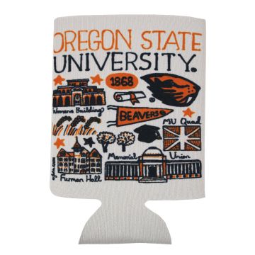 Oregon State University Collage Coozie