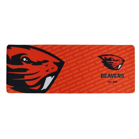 Small Orange Oregon State Beavers Desk Pad
