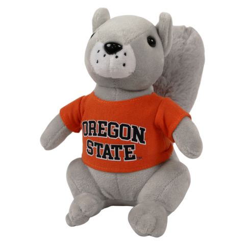 Squirrel Plush with Oregon State Tee