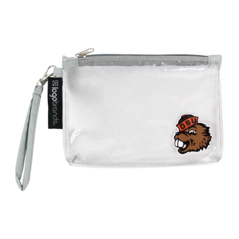 Clear Wristlet with Benny