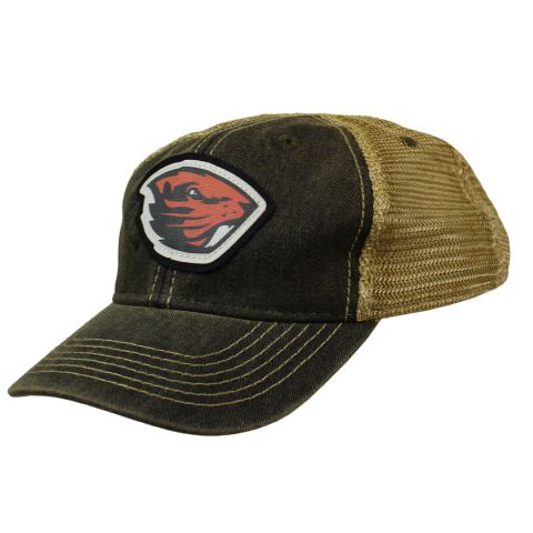 Toddler Faded Snapback with Beaver