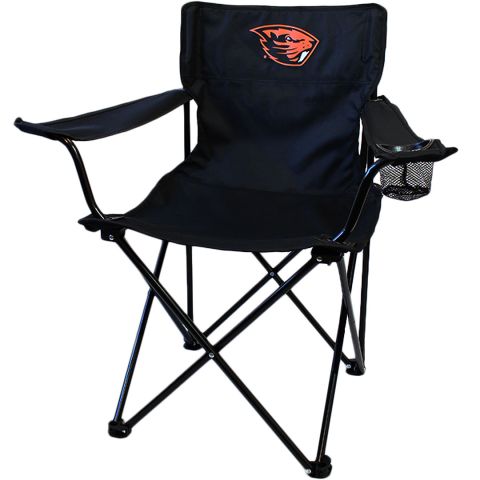 Black Gameday Chair with Beaver