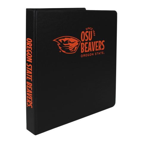 Black OSU Beavers One Inch Binder