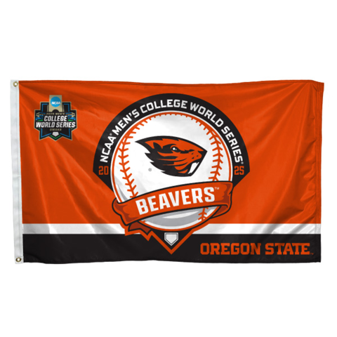 Oregon State College World Series House Flag