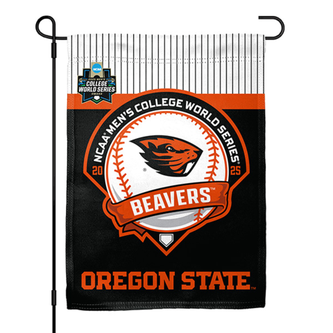 Black College World Series Garden Banner with Beaver
