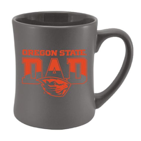 Grey Oregon State Dad Diner Mug