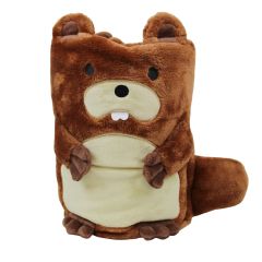 Cuddly Beaver Baby Blanket