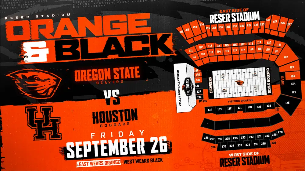 Orange & Black Game Day